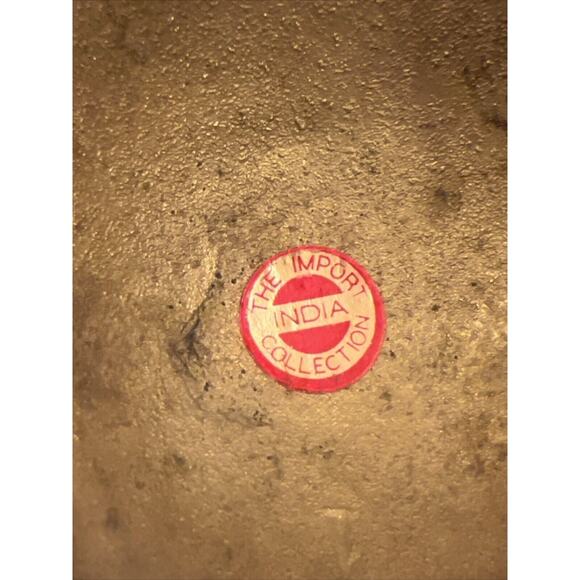 VINTAGE PAIR OF SOLID BRASS GEORGIAN STYLE SCONCES 13in. Made In India - Picture 16 of 16